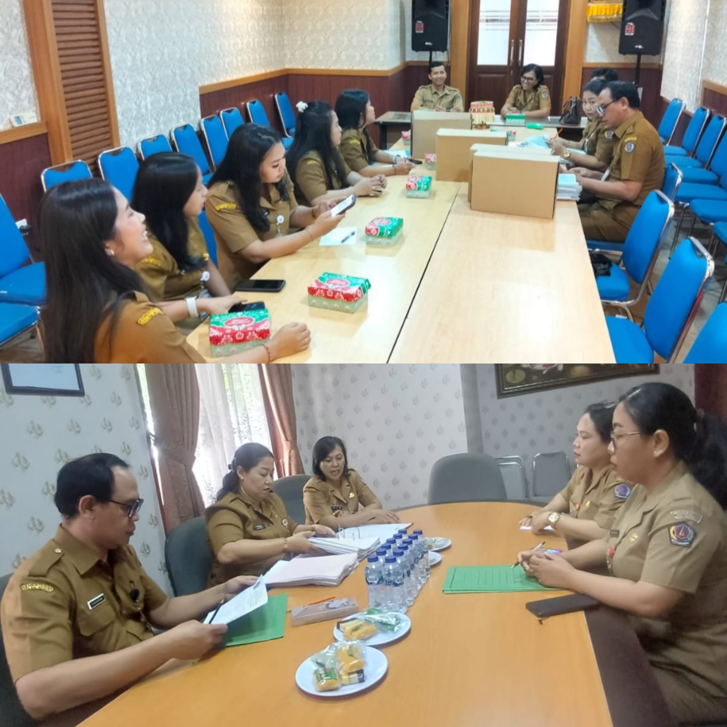 Rapat Verifikasi Pemindahan Arsip Inaktif – Disnaker dan DPRD Kota Denpasar (26/10/2026)