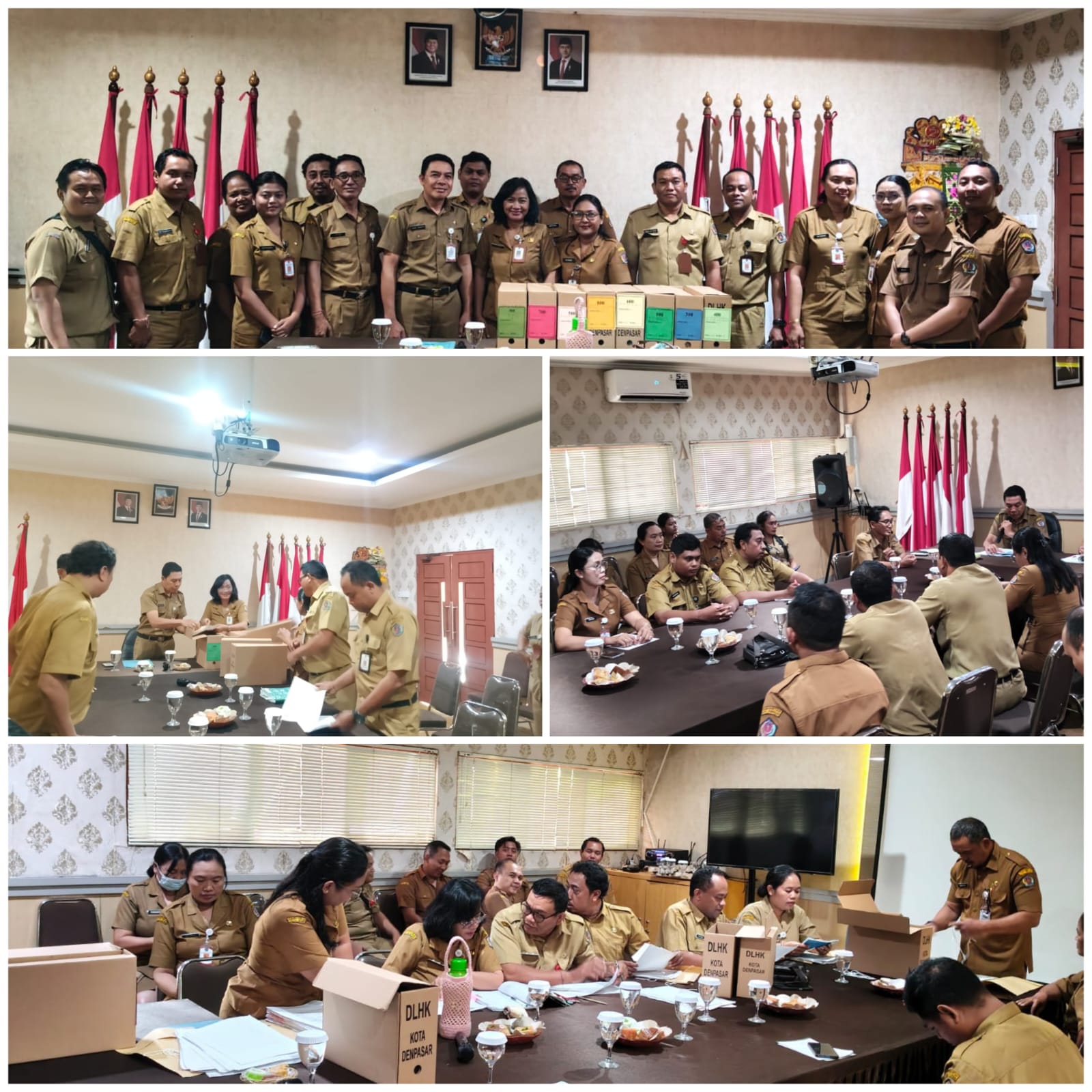 Rapat Penilaian dan Verifikasi Arsip Usul Musnah – DLHK Kota Denpasar (26/10/2026)