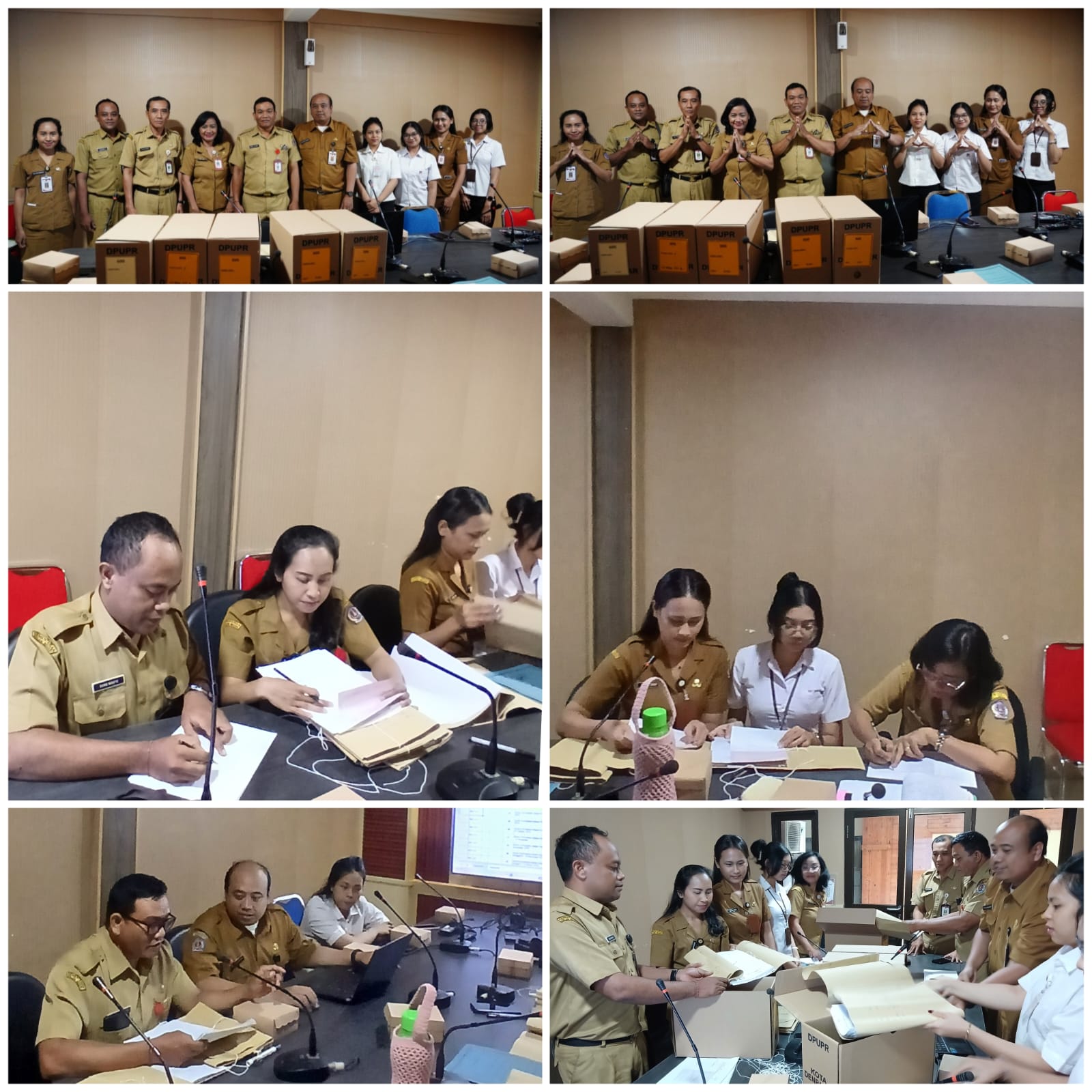 Rapat Penilaian dan Verifikasi Arsip Usul Musnah – PUPR Kota Denpasar (26/10/2026)