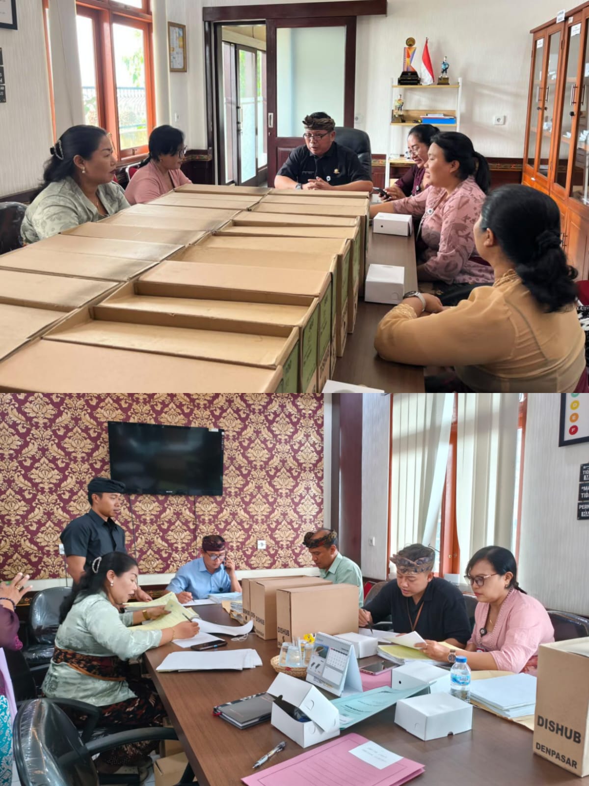 Rapat Verifikasi Pemindahan Arsip Inaktif – Dinas Perhubungan Kota Denpasar (29/10/2026)